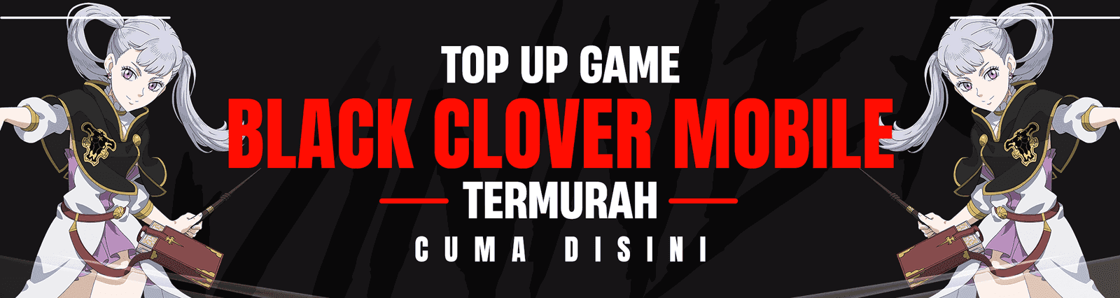 Black Clover M Banner